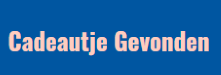 Cadeutje gevonden